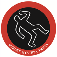 Murder Mystery Party Badge